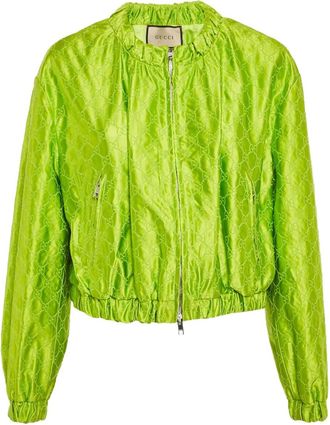 Gucci Jack met GG-patroon - Groen