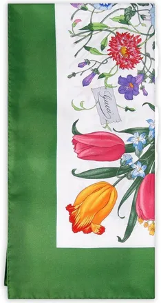 Gucci Printed Silk Foulard