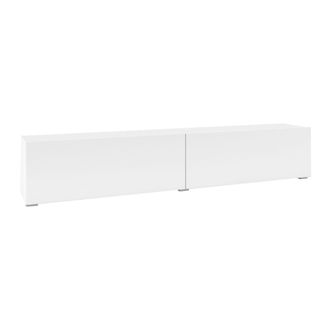 Petits Meubles Mueble TV 2 puertas 180 cm estratificado Blanco