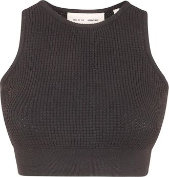 Fear of God Top con lavorazione a nido dape - Nero