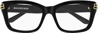 Balenciaga Glasses, female, Black, Size: 54 MM Bb0472O Optical Frame