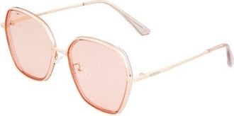Bertha Sunglasses Emilia Polarized Sunglasses in Rose Gold/pink at Nordstrom