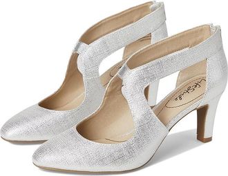 Life Stride Giovanna 2 Womens Shoes Silver : 9.5 W (C), Textile