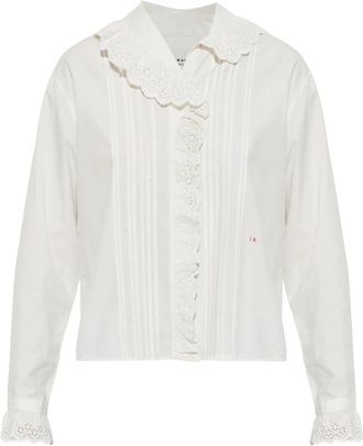 Isabel Marant Overhemden, Dames, Wit, S, Katoen, Nomia Top