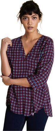 Marina Rinaldi Favoriete Blouse - Dames - Blouses - Veelkleurig - L - Overhemden