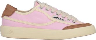 Autry Light Pink Logo Sneakers