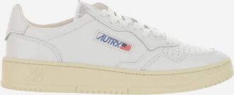 Autry White Lace Up Sneakers