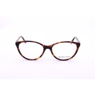 Guess Ladies Brown Cat Eye Eyeglass Frames GM50023-2