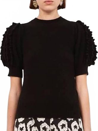 Ulla Johnson Ottilie Top In Noir