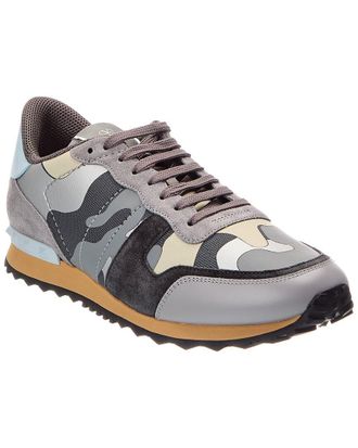 Valentino Leather & Suede Sneaker