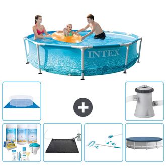 Intex Piscina Con Estructura Redonda - 305x76 Cm - 7-piezas S20348