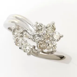 C&A Platinum Platinum 900 Band Ring (Pre-Owned)