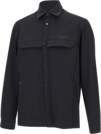 HUGO BOSS Hombre, Camisas, Negro, Talla: L