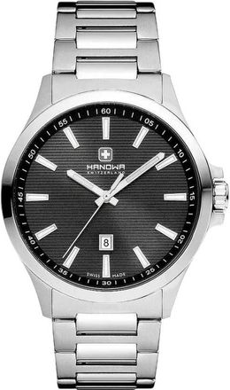 Hanowa Kander Quartz Black Dial Mens Watch HAWGH0001801