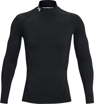 Under Armour Compressie Training Hardloopshirt Mannen Zwart - Heren - Sportshirts - Zwart - XL - Fitness