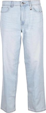 John Richmond Anatol Jeans - Heren - Regular Fit Jeans - Blauw - W33 - Katoen - Jeans