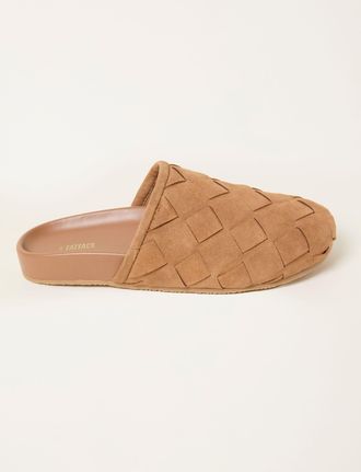Fat Face FatFace Tan Brown Weave House Shoe