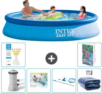 Intex Piscina Easy Set Redonda - 366x76 Cm - 7-piezas S270