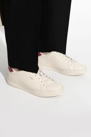 Coach High Line Sneakers, Womens, Cream