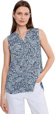 NYDJ Sleeveless Pintuck Womens Clothing Aria Arabesque : LG (US 12-14), Polyester