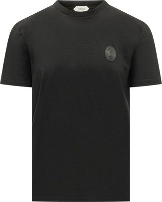 Versace Hombre, Camisetas, Negro, Talla: L
