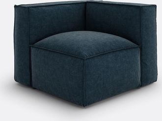 La Redoute Interieurs Modulaire hoek in getextureerd fluweel, Seven