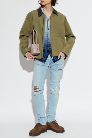 Amiri Skinny Jeans, Mens, Blue