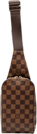 Louis Vuitton Pre-owned Cross Body Bags, female, Brown, Size: ONE SIZE Pre-owned The Geronimos