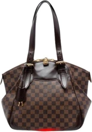 Louis Vuitton Pre-owned Handbags, female, Brown, Size: ONE SIZE Pre-owned Verona MM