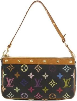 Louis Vuitton Pre-owned Shoulder Bags, female, Black, Size: ONE SIZE Pre-owned Pochette Pouch