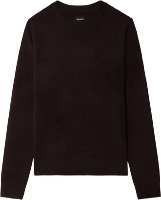 Zadig&Voltaire Maglione Cici con applicazione - Marrone