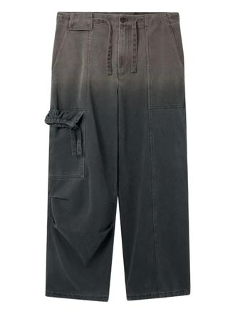 Axel Arigato drawstring cargo trousers - men - Cotton - L - Grey