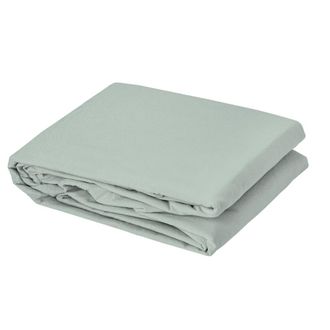 HOME MAISON Funda de edred&oacute;n liso en algod&oacute;n lavado