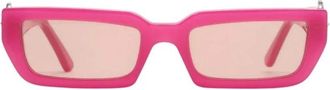 3.Paradis Le Petit Carr&eacute; Zonnebril - Dames - Zonnebrillen - Roze - ONE Size - Accessoires
