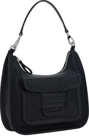 Pierre Hardy Womens Black Calf Leather Bos Taurus Shoulder Bag
