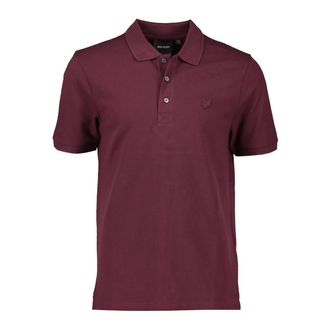 Lyle & Scott Heren Tonaal Eagle Poloshirt (Bourgondi&euml;)