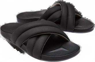 Olukai Womens Hila Slide In Black