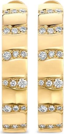 Graziela Orecchini Alma dos Rios in oro giallo 18 carati con diamanti