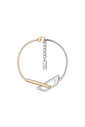 Diesel Stainless steel chain bracelet - Bracelets - Unisex - Silver