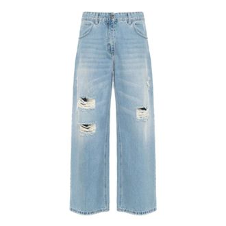 SoAllure Wide Jeans, female, Blue, Size: XS Denim Pants