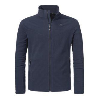 Sch&ouml;ffel Fleecejacke SCH&Ouml;FFEL Fleece Jk Style Qutang MNS, Herren, Gr. 56, blau, Fleece, Obermaterial: 100% Polyester. Futter: 100% Polyester, normal, Jacken Fl