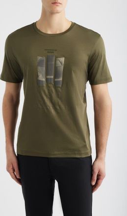 BOSS Porsche Spirit 70 Cotton Graphic T-Shirt in Open Green at Nordstrom, Size Xx-Large