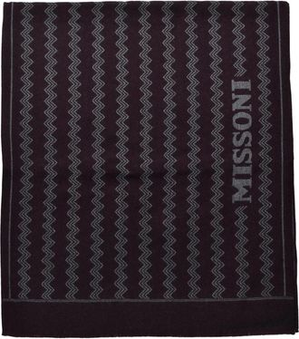 Missoni Scarf - Dames - Wintersjaals - Bruin - ONE Size - Wol - Accessoires