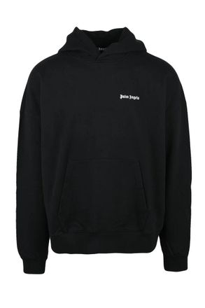 Palm Angels Relaxed Fit Black Hoodie