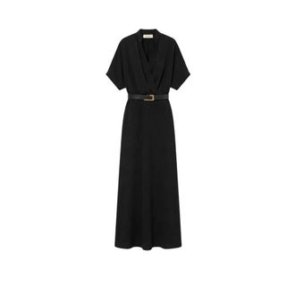 Kocca Vestido Cruzado Kiriaca - Dresses - Mujer - Negro - L