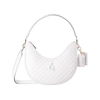 Guess Shoulder Bags, female, White, Size: ONE SIZE Izzy Shoulder Bag