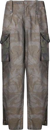 Prototypes Camouflage Cargo Pants With Utility Pockets