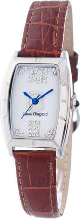 Laura Biagiotti Leather Dress Womens Watch