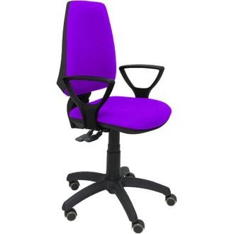 Piqueras y Crespo Piqueras Y Crespo - Silla Elche S Bali Lila Brazos Fijos Ruedas De Parqu&eacute;