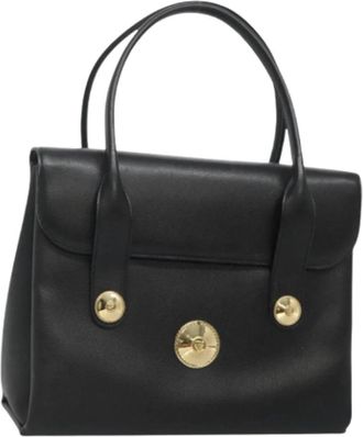 MCM Tweedehands leren handtassen - Dames - Vintage Handtas - Zwart - ONE Size - Leer - Vintage
